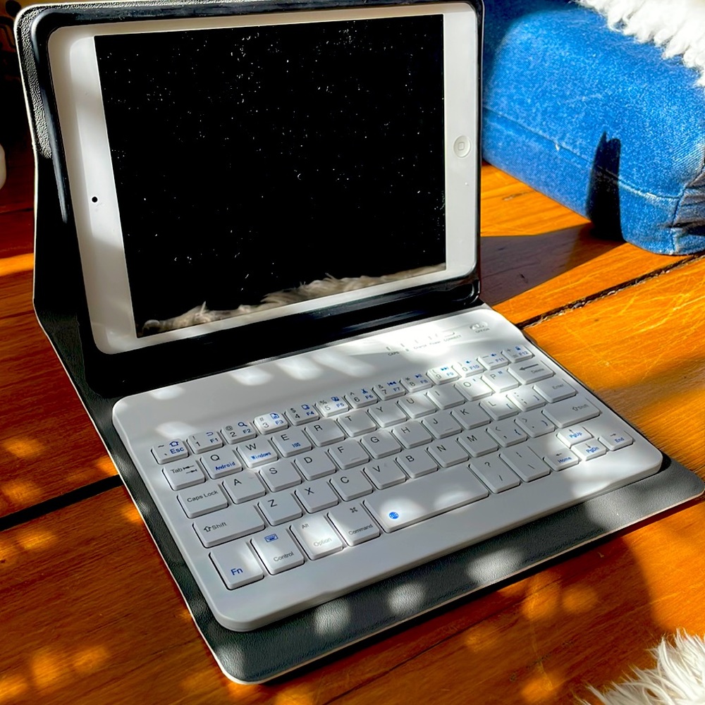 Original iPad mini w/ keypad